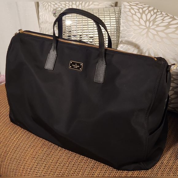 KATE SPADE Large Travel Bag in Black EUC SALE SALE SALE π€π€π€ - Picture 4 of 16